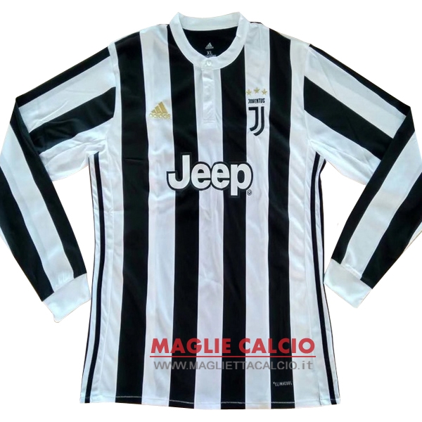 nuova prima divisione magliette manica lunga juventus 2017-2018