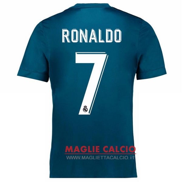 maglietta real madrid 2017-2018 ronaldo 7 terza