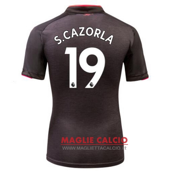 nuova maglietta arsenal 2017-2018 s.cazorla 19 terza