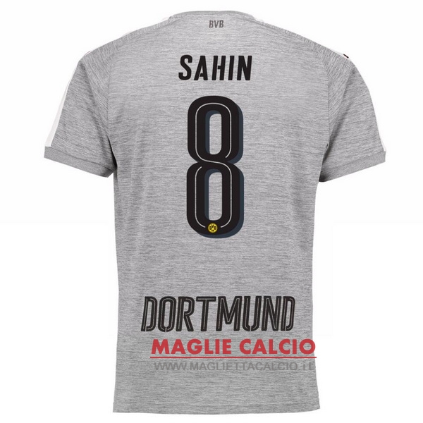 maglietta borussia dortmund 2017-2018 sahin 8 terza