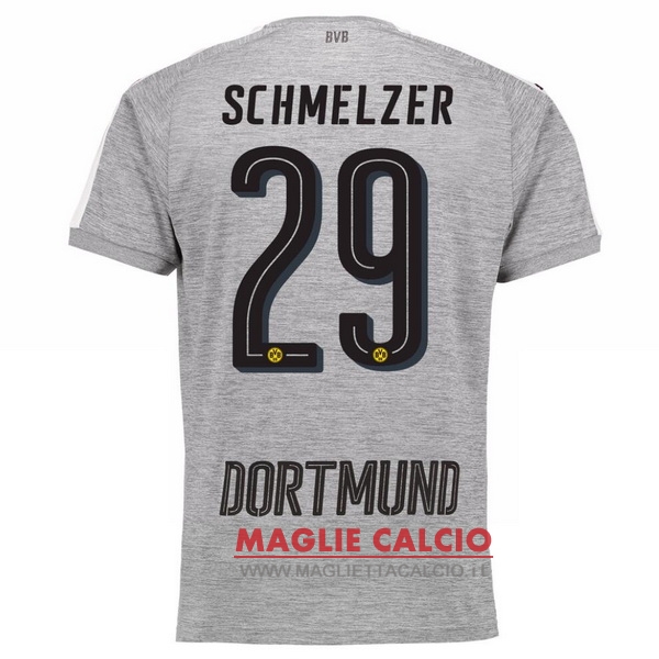maglietta borussia dortmund 2017-2018 schmelzer 29 terza