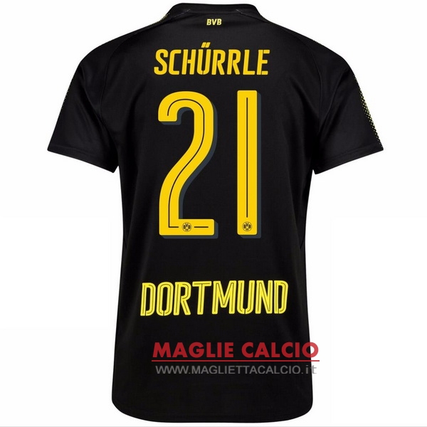 maglietta borussia dortmund 2017-2018 schurrle 21 seconda