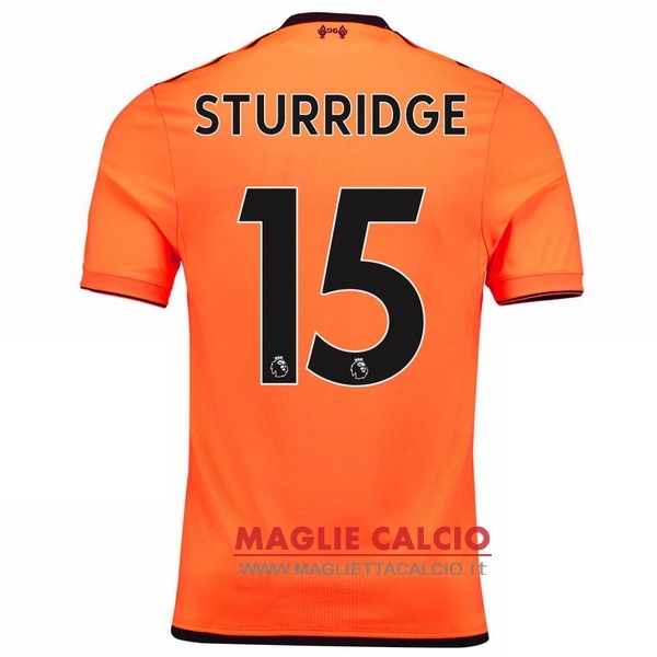 nuova maglietta liverpool 2017-2018 sturridge 15 terza