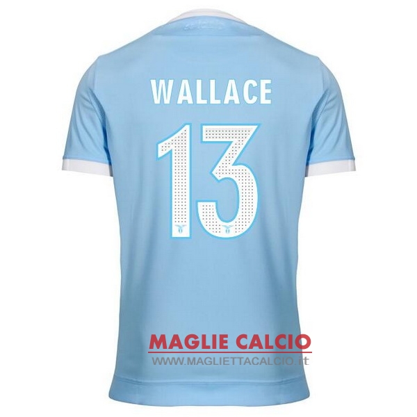 nuova maglietta lazio 2017-2018 wallace 13 prima