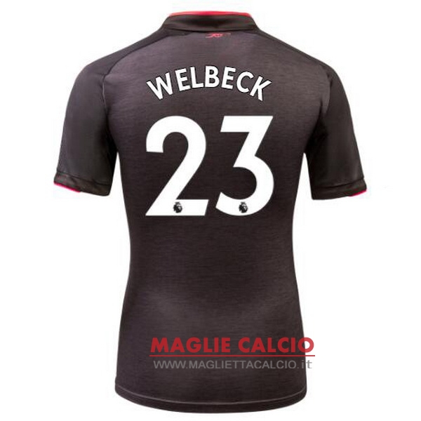 nuova maglietta arsenal 2017-2018 welbeck 23 terza