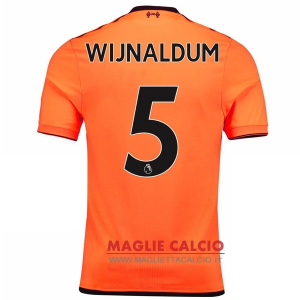 nuova maglietta liverpool 2017-2018 wijnaldum 5 terza