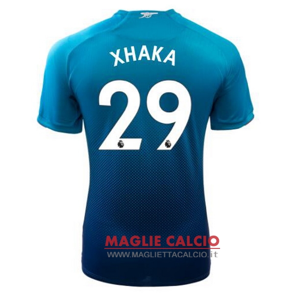nuova maglietta arsenal 2017-2018 xhaka 29 seconda