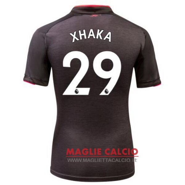 nuova maglietta arsenal 2017-2018 xhaka 29 terza
