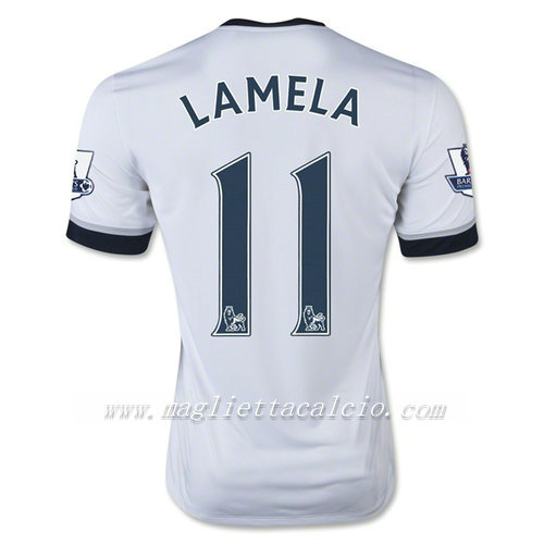 nuova maglietta tottenham hotspur 2015-2016 lamela 11 prima